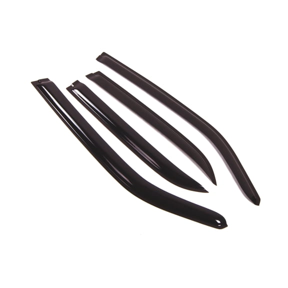 TuningPros Outside Mount Window Visor Deflector Smoke Tinted 4 Pcs Set For 2007-2014 Chevrolet Tahoe