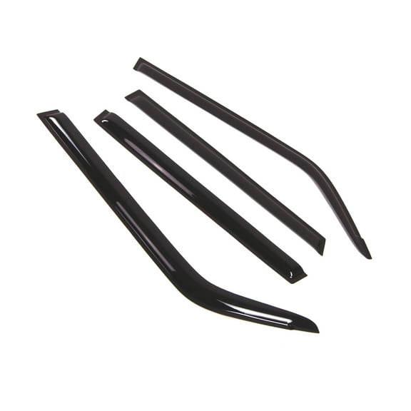 TuningPros Outside Mount Window Visor Deflector Smoke Tinted 4 Pcs Set For 2008-2015 Scion Scion xB