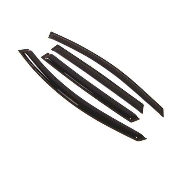 TuningPros Outside Mount Window Visor Deflector Smoke Tinted 4 Pcs Set For 2008-2017 Buick Enclave