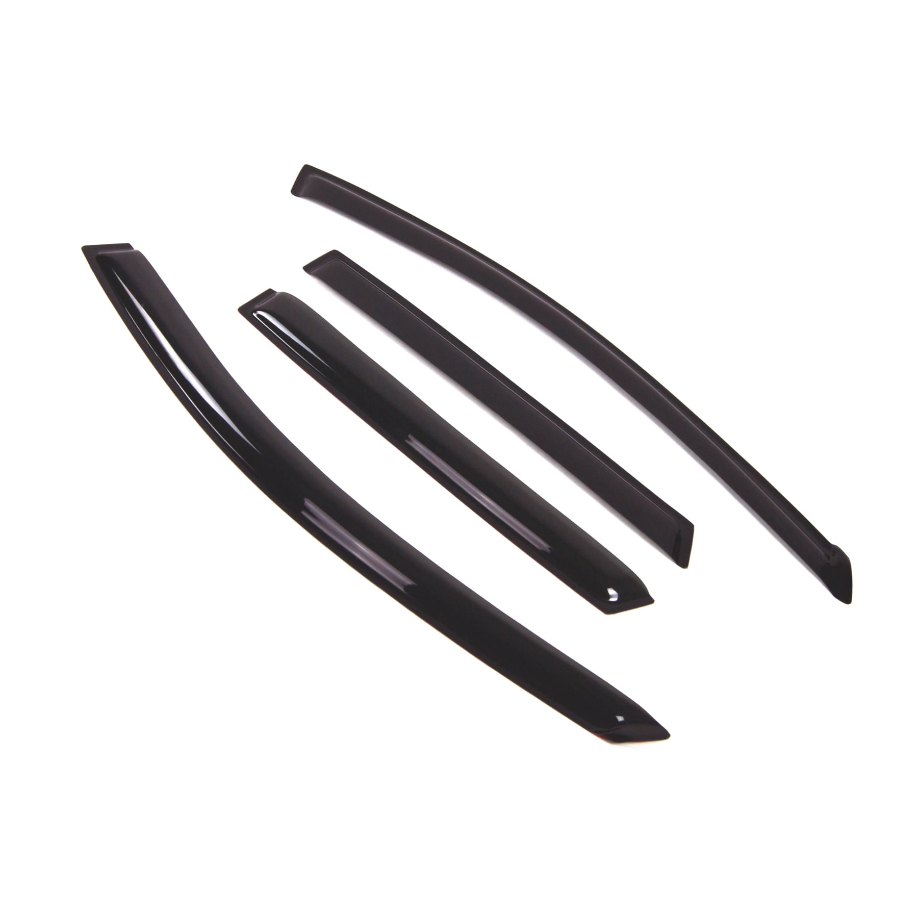 JDM Visors Deflector 4pcs Rain Guard For Nissan Rogue 2009 2010 2011-2013 09-13