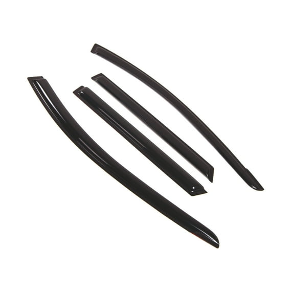 TuningPros Outside Mount Window Visor Deflector Smoke Tinted 4 Pcs Set For 2009-2013 Toyota Matrix
