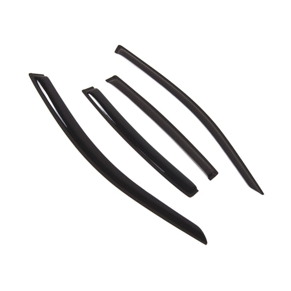 TuningPros Outside Mount Window Visor Deflector Smoke Tinted 4 Pcs Set For 2011-2014 Chrysler 200