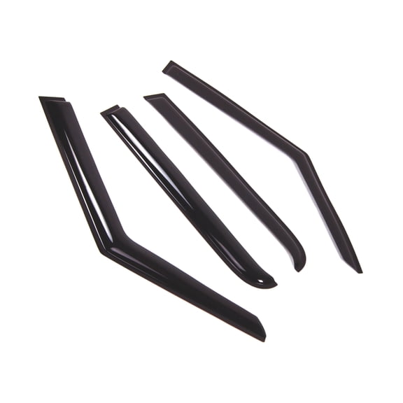 TuningPros Outside Mount Window Visor Deflector Smoke Tinted 4 Pcs Set For 2011-2015 Mini Countryman