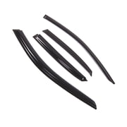 TuningPros Outside Mount Window Visor Deflector Smoke Tinted 4 Pcs Set For 2013-2015 Audi A3 Sedan