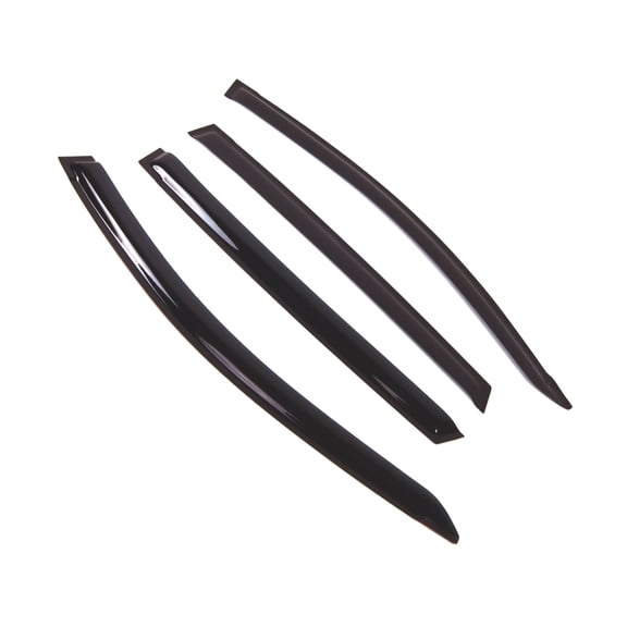 TuningPros Outside Mount Window Visor Deflector Smoke Tinted 4 Pcs Set For 2013-2016 Toyota RAV4