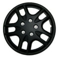 thumbnail image 1 of TuningPros WSC-523B15 Set of 4 Matte Black Hubcaps 15" - Hub Caps Wheel Skin Cover 15 inches 4 Pcs Set, 1 of 4
