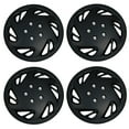 thumbnail image 1 of TuningPros WSC3-054B15 Set of 4  Matte Black Hubcaps 15" - Hub Caps Wheel Skin Cover 15 inches 4 Pcs Set, 1 of 5