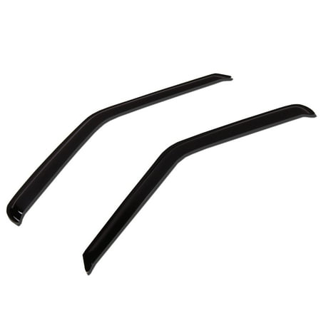 TuningPros WV-046-3 Window Visor For 1995-2004 GMC S15 Jimmy - Outside Mount 2 Pcs Set