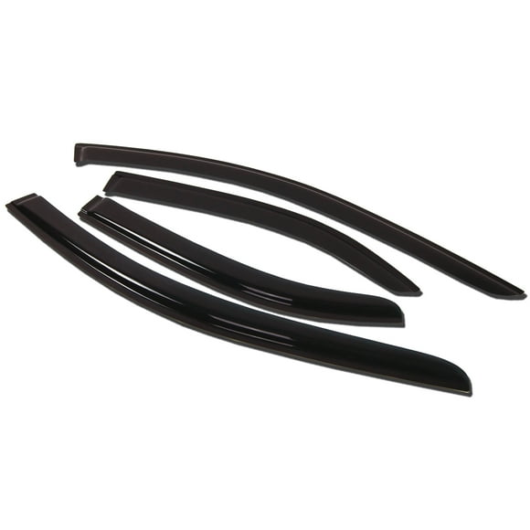 TuningPros WV-103 Window Visor For 2007-2012 Dodge Caliber Sedan - Outside Mount 4 Pcs Set