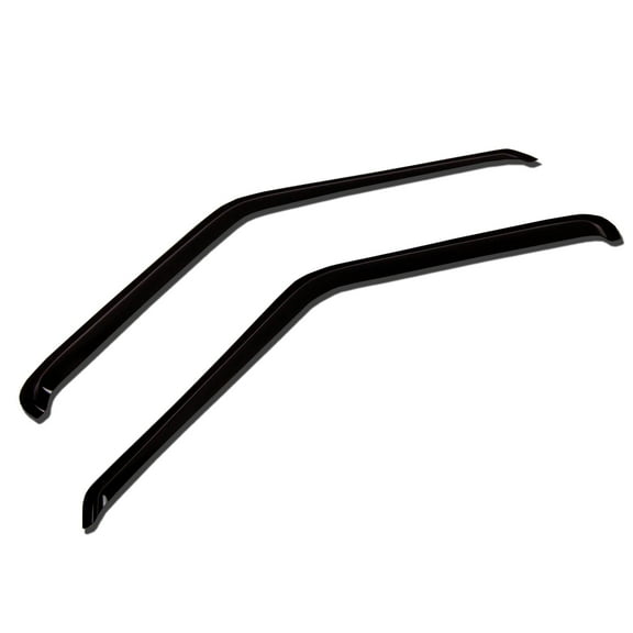 TuningPros WV-139-4 Window Visor For 1980-1996 Ford F-250 - Outside Mount 2 Pcs Set