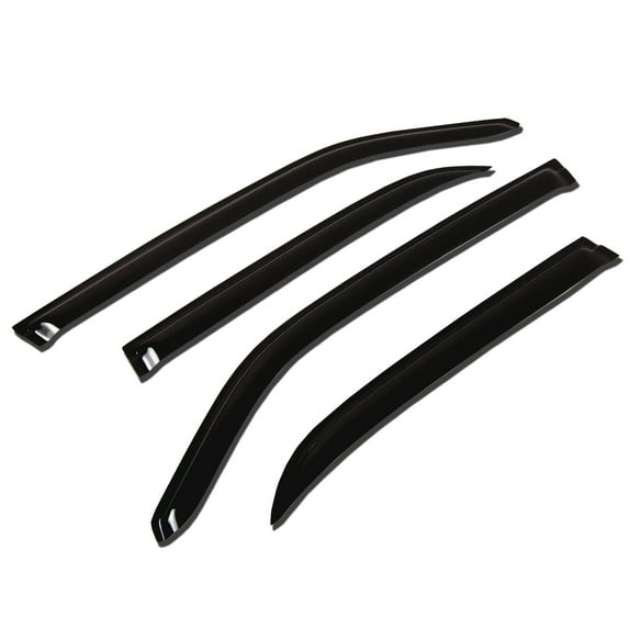 TuningPros WV-146 Window Visor For 2007-2014 Ford Edge - Outside Mount 4 Pcs Set