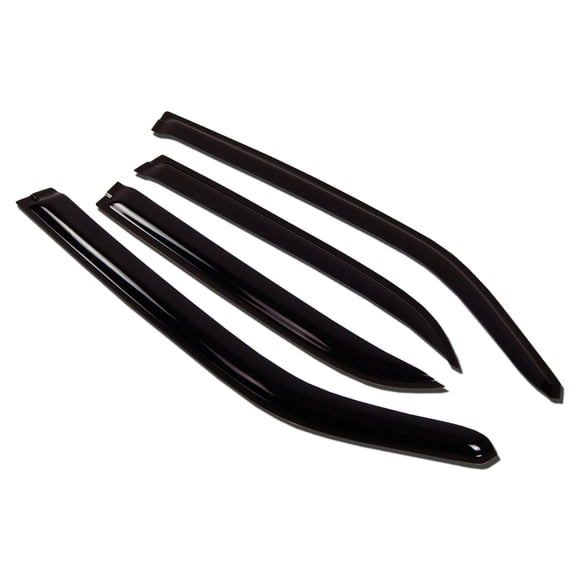TuningPros WV-169 Window Visor For 1999-2016 Ford F-250 SuperCab - Outside Mount 4 Pcs Set
