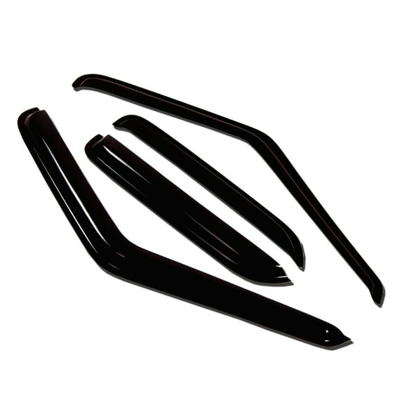 TuningPros WV-219 Window Visor For 1996-2000 Honda Civic Sedan - Outside Mount 4 Pcs Set