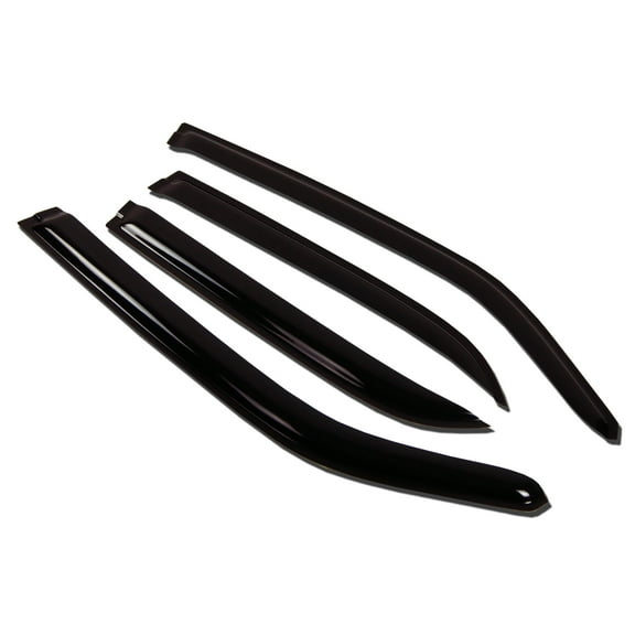 TuningPros WV-255 Window Visor For 2009-2014 Hyundai Genesis - Outside Mount 4 Pcs Set