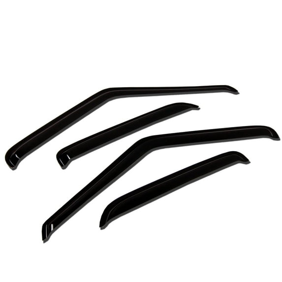 TuningPros WV-263 Window Visor For 2007-2012 Hyundai Veracruz - Outside Mount 4 Pcs Set