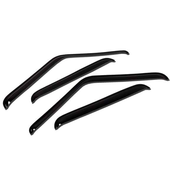 TuningPros WV-311 Window Visor For 2007-2015 Mazda CX-9 - Outside Mount 4 Pcs Set