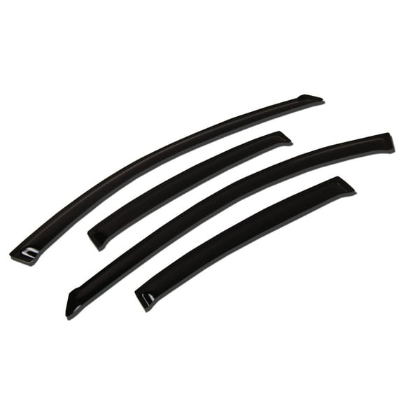 TuningPros WV-323 Window Visor For 2001-2006 Mitsubishi Lancer - Outside Mount 4 Pcs Set