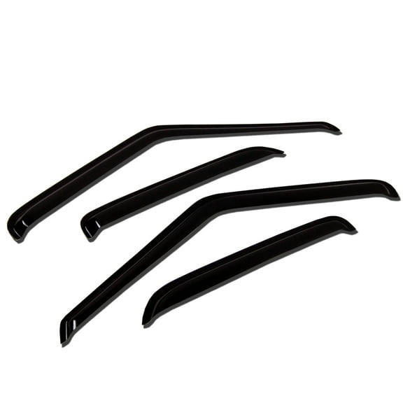 TuningPros WV-512 Window Visor For 2007-2015 Land LR2 - Outside Mount 4 Pcs Set