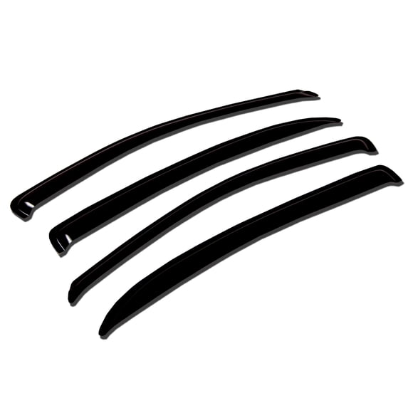 TuningPros WV-522 Window Visor For 2008-2011 Subaru Outback Sport - Outside Mount 4 Pcs Set