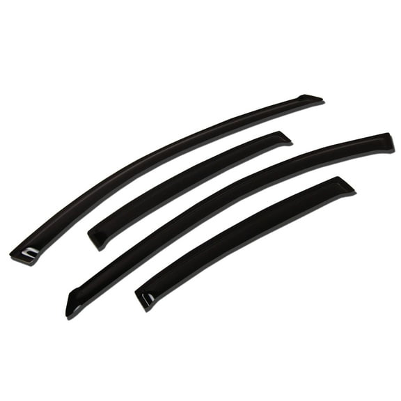 TuningPros WV-653 Window Visor For 2011-2017 Nissan Quest - Outside Mount 4 Pcs Set
