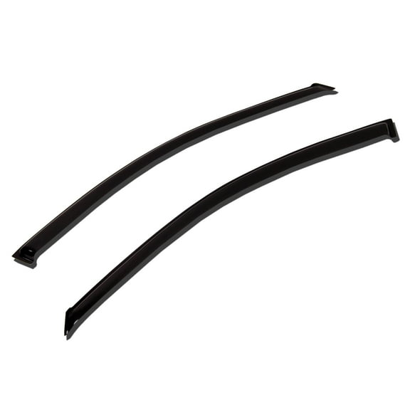 TuningPros WV-792 Window Visor For 2015-2016 Ford F-150 Regular Cab - Outside Mount 2 Pcs Set