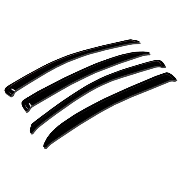 TuningPros WV-805 Window Visor For 2011-2016 Hyundai Veloster - Outside Mount 4 Pcs Set