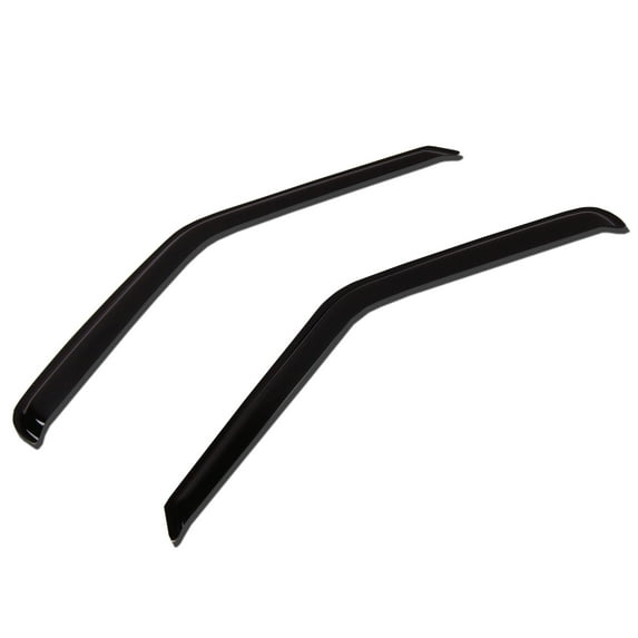 TuningPros WV-828 Window Visor For 1998-2007 Smart Smart FORTWO - Outside Mount 2 Pcs Set