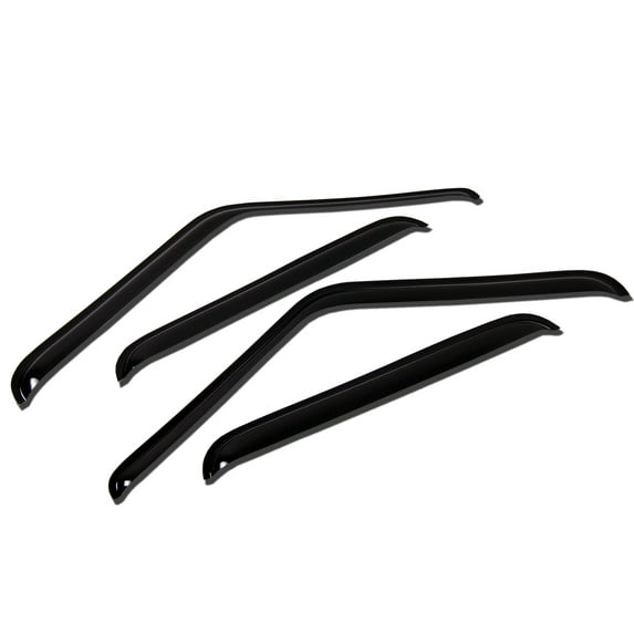 TuningPros WV-843 Window Visor For 2009-2014 Subaru Legacy Wagon - Outside Mount 4 Pcs Set