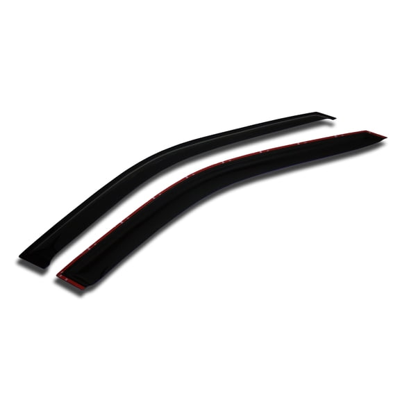 TuningPros WV2M-055-4 Outside Mount 2.0mm Window Visor Deflector 2 Pcs Set For 2005-2007 Saturn Relay1 to Relay3