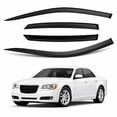 thumbnail image 1 of TuningPros WV2M-087 Outside Mount 2.0mm Window Visor Deflector 4 Pcs Set For 2005-2010 Chrysler 300 Sedan, 1 of 7