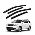 thumbnail image 1 of TuningPros WV2M-242 Outside Mount 2.0mm Window Visor Deflector 4 Pcs Set For 2009-2015 Honda Pilot, 1 of 7