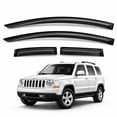 thumbnail image 1 of TuningPros WV2M-275 Outside Mount 2.0mm Window Visor Deflector 4 Pcs Set For 2007-2016 Jeep Patriot, 1 of 7