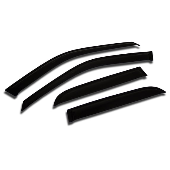 TuningPros WV2M-406-4 Outside Mount 2.0mm Window Visor Deflector 4 Pcs Set For 1992-1999 GMC Yukon