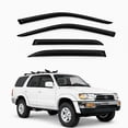 thumbnail image 1 of TuningPros WV2M-408 Outside Mount 2.0mm Window Visor Deflector 4 Pcs Set For 1996-2002 Toyota 4Runner, 1 of 7