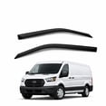 thumbnail image 1 of TuningPros WV2M-798 Outside Mount 2.0mm Window Visor Deflector 2 Pcs Set For 2014-2016 Ford Transit, 1 of 7