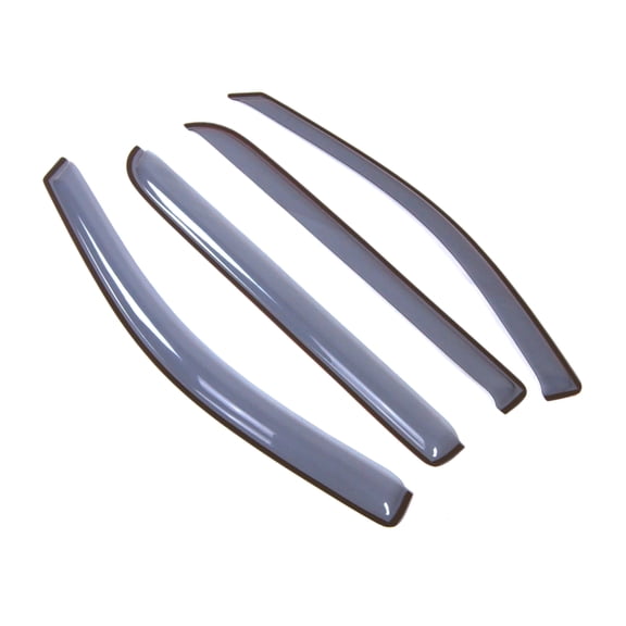 Tuningpros LGWV2-166-2 Window Visor Light Tinted 4 Pcs Set For 2006-2008 Lincoln Mark LT