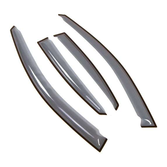Tuningpros LGWV2-397 Window Visor Light Tinted 4 Pcs Set For 2004-2008 Suzuki Forenza