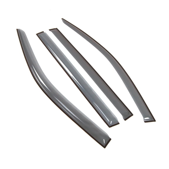 Tuningpros LGWV2-849 Window Visor Light Tinted 4 Pcs Set For 2014-2016 Toyota Highlander