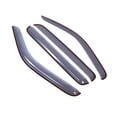 thumbnail image 1 of Tuningpros LWD2-123 Outside Mount Window Visor Deflector Rain Guard Light Grey 4 Pcs Set For 2007-2011 Dodge Nitro, 1 of 3