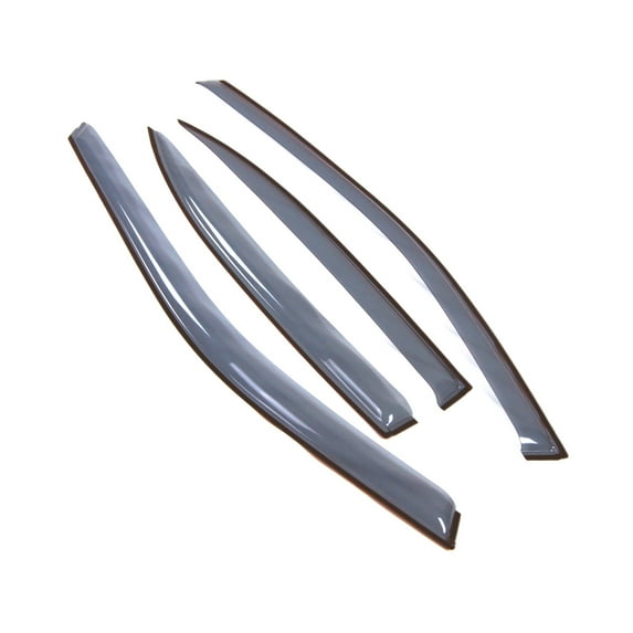 Tuningpros LWD2-343 Outside Mount Window Visor Deflector Rain Guard Light Grey 4 Pcs Set For 1995-1999 Nissan Maxima