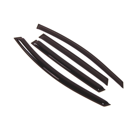 Tuningpros WD2-010 Outside Mount Window Visor Deflector Rain Guard Dark Smoke 4 Pcs Set For 2008-2017 Buick Enclave