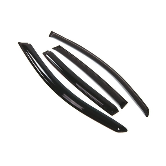 TuningPros Outside Mount Window Visor Deflector Smoke Tinted 4 Pcs Set For 2000-2005 Buick LeSabre
