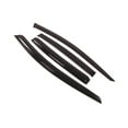thumbnail image 1 of Tuningpros WD2-076 Outside Mount Window Visor Deflector Rain Guard Dark Smoke 4 Pcs Set For 2008-2012 Chevrolet Malibu, 1 of 5