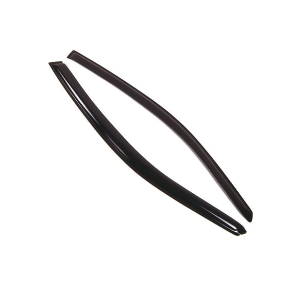Tuningpros WD2-079 Outside Mount Window Visor Deflector Rain Guard Dark Smoke 2 Pcs Set For 2000-2006 Chevrolet Monte Carlo