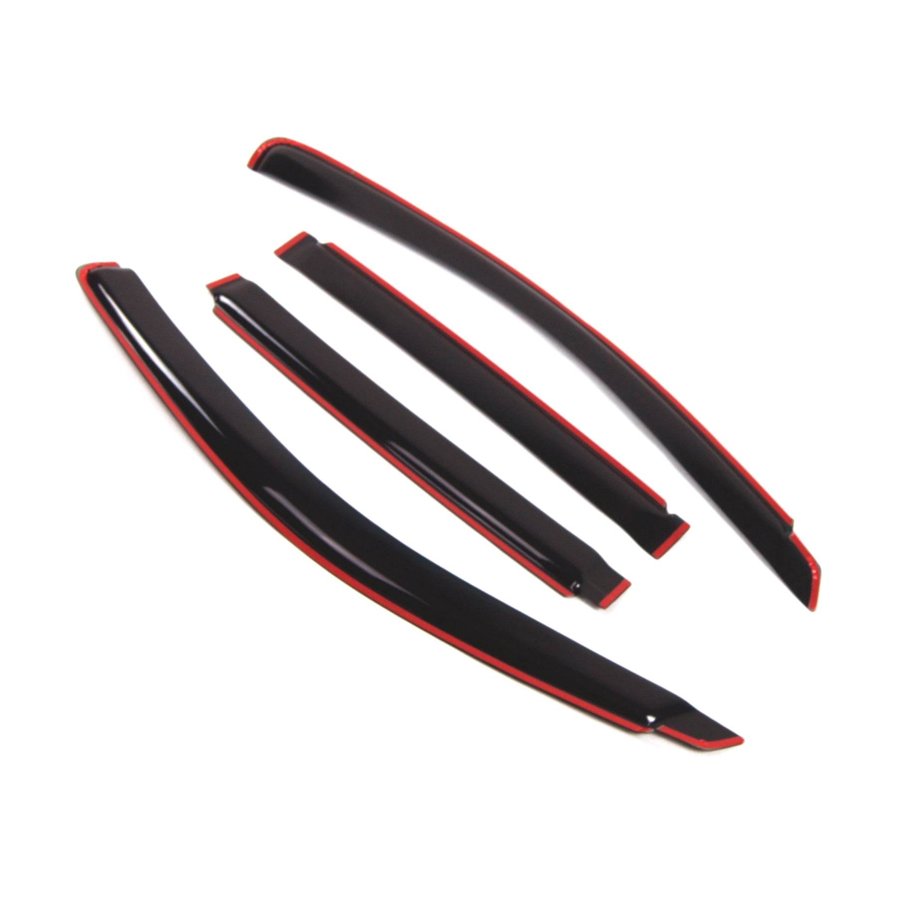 2PC Smoke Window Visors For 96-07 Chrysler Town & Country & Dodge Caravan