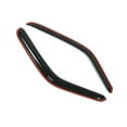 thumbnail image 1 of Tuningpros WD2-189i-2P In-Channel Window Visor Deflector Rain Guard Dark Smoke 2 Pcs Set For 1993-2011 Ford Ranger, 1 of 5