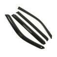 thumbnail image 1 of Tuningpros WD2-242 Outside Mount Window Visor Deflector Rain Guard Dark Smoke 4 Pcs Set For 2009-2015 Honda Pilot, 1 of 5