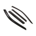 thumbnail image 1 of Tuningpros WD2-272B Outside Mount Window Visor Deflector Rain Guard Dark Smoke 4 Pcs Set For 2017-2018 Jeep Grand Cherokee, 1 of 5