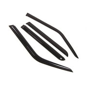 Tuningpros WD2-275 Outside Mount Window Visor Deflector Rain Guard Dark Smoke 4 Pcs Set For 2007-2016 Jeep Patriot