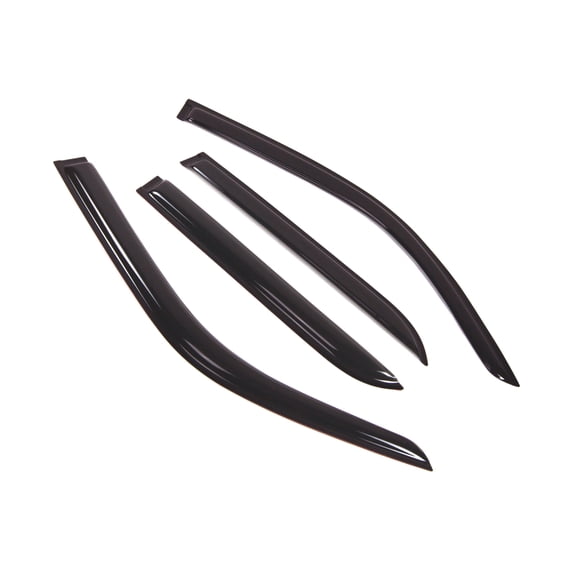Tuningpros WD2-408 Outside Mount Window Visor Deflector Rain Guard Dark Smoke 4 Pcs Set For 1996-2002 Toyota 4Runner